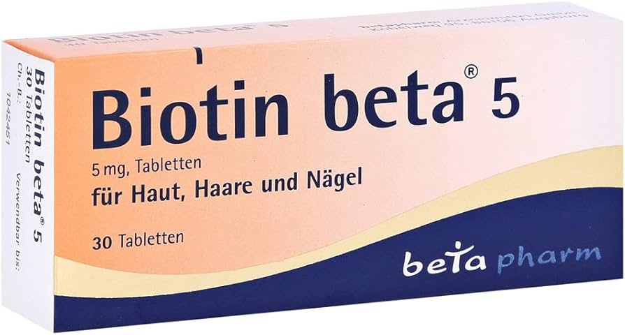 BIOTIN BETA 5 Tabletten